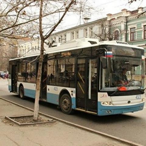 В Симферополе возобновили полноценное движение по троллейбусным маршрутам  