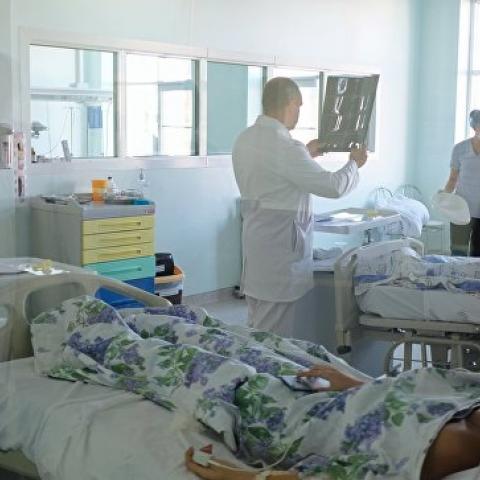В Крыму увеличилось число госпитализированных с пневмонией  