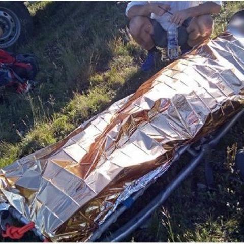 Пять часов на спасение: в Крыму парапланерист рухнул с высоты 60 метров  