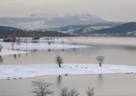 В крымские водохранилища с начала года поступило 76 млн кубометров воды