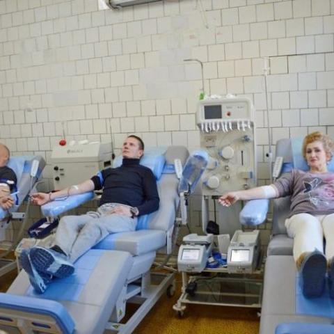 В Ялте проходит недельная патриотическая донорская акция «Имею честь служить тебе, Россия!»