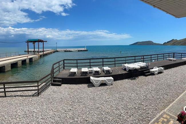  Номер с видом на море 1 этаж (до 4 человек) отдых в Крыму