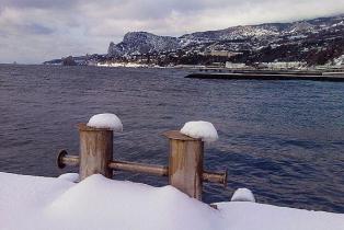 фото Алупка зима 